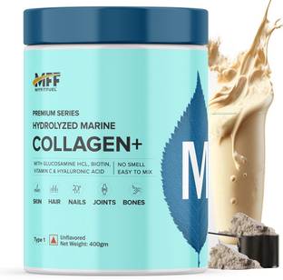 MyFitFuel Premium Marine Collagen + Biotin, Hyaluronic Acid, Glucosamine (Unflavored)