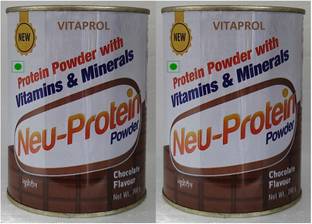 VITAPROL Neuprotein Protein Powder Vitamin B12 Calcium Energy Nutrition Muscle Growth Protein Blends