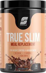 Sparkfusion True Slim Protein Powder Meal Replacement Shake Chocolate Smoothie 500gm Protein Shake