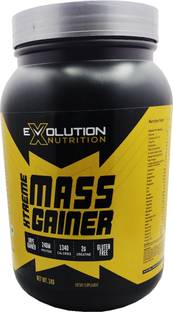 Evolution Nutrition Xtreme Mass Gainer With High Calories 1340 (2.2Lbs Kesar Kulfi) Weight Gainers/Mass Gainers