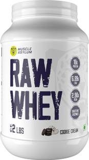 Muscle Asylum Whey Protein Concentrate- 18g Protein per serving Cookie & Creame flavor1kg Whey Protein