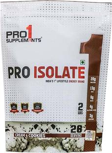 Pro1 Supplements Isolate Protein Powder with Creatine Whey Protein