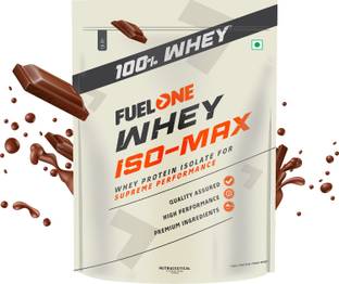 FUELONE Whey Iso-Max, Whey Protein Isolate, 28g Protein Whey Protein
