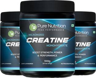 Pure Nutrition Creatine Monohydrate Pre-Post Workout Supplement Energy for Athletic Performance Creatine