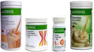 Herbalife Nutrition FORMULA1 VANILLA PROTIEN 200 G AFRESH ENERGY DRINK PEACH SHAKEMATE 500 G Whey Protein