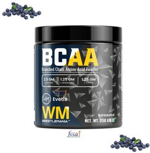 EVETIS NUTRITION BCAA [25 Servings] -100% Micronized Vegan Muscle Recovery & Endurance BCAA