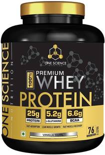 one science essentials 100% Premium Whey Protein 2.27 kg (Vanilla Swirl) Whey Protein