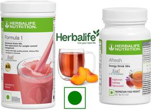 HERBALIFE Formula 1 Shake Mix 500g Afresh Energy Drink 50g Mix Protein Shake
