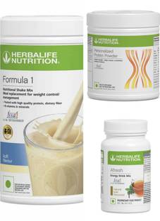 Herbalife Nutrition F1 SHAKE Kulfi , PP Powder 200 G , Afresh - Tulsi Protein Shake