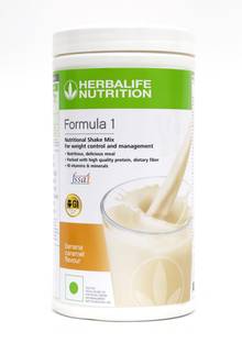 HERBALIFE Formula 1 Nutritional Shake Mix-Banana Caramel Flavor Protein Shake