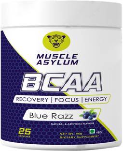 Muscle Asylum BCAA - with BRAIN BOOSTERS -100% Micronized Vegan, Recovery, Memory, Focus BCAA BCAA