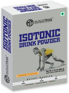 Muscle Trail Isotonic drink powder Instant enery formula 33 servings (990g, orange) Pre Workout
