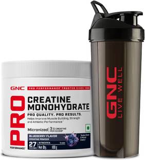 GNC Creatine Monohydrate With Black Shaker (750ml) Creatine