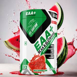 Eligator EAA + BCAA & GLUTAMINE Amino Acid powder Pre Workout