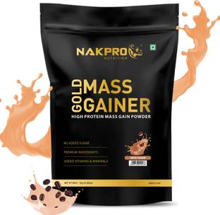Nakpro Sports Gold Mass Gainer Protein Powder - ( 100 g - 1 Servings) Weight Gainers/Mass Gainers
