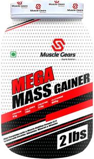 Muscle Gears Mega Mass Gainer 2 lbs Chocolate Whey Protein
