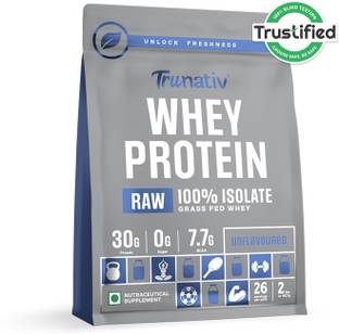 TruNativ Raw Whey Protein Isolate 1 kg Unflavoured Whey Protein