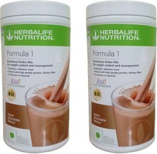 HERBALIFE Formula 1 Nutritional Shake Chocolate Flavour 2 Pcs Combo Pack Protein Shake