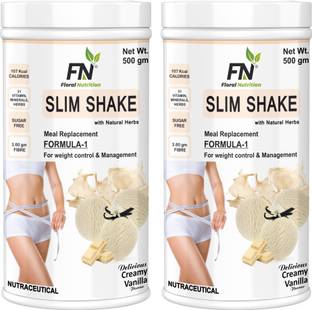 Floral Nutrition Slim Shake Formula 1 with Natural Herbs for weight control & Management Protein Shake