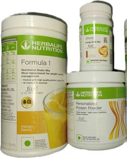 Herbalife Nutrition F1 Shake Mango + Protein Powder 200 G + Afresh - Cinnamon Protein Shake