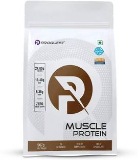 PROQUEST Muscle Growth and Repairs Concentrate powder for Daily Nutrition & Gut Health Whey Protein