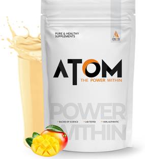 AS-IT-IS Nutrition ATOM Whey Protein 500g 27g protein Mango Fusion Whey Protein