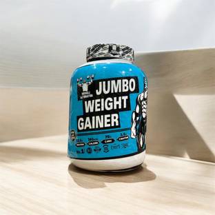 Muscle Detonator Jumbo Weight Gainer, Jumbo Muscle Gainer(6lbs, 2.72kg, Chocolate Flavor) Weight Gainers/Mass Gainers