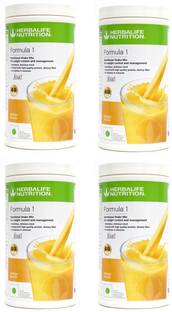 HERBALIFE Formula 1 Shake Mango Flavor 4 PIECES Protein Shake