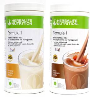 HERBALIFE FORMULA 1 BANANA & CHOCOLATE 2 PIECES Protein Shake