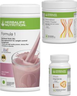 Herbalife Nutrition F1 SHAKE Rose kheer , PP Powder 200 G , Afresh - Cinnamon Protein Shake