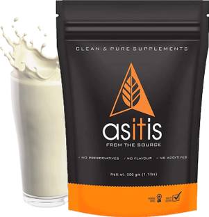 AS-IT-IS Nutrition Whey Protein Concentrate 80% Unflavored - 500gm Whey Protein