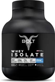 BOLT 100% Whey Protein Isolate | With SUPERFOOD PHYCOCYANIN | Whey Protein