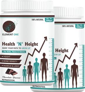 ELEMENT ONE Health N Height Protein Powder Growth Supplement for Kids, Teens, and Adults Protein Shake