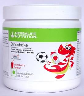 Herbalife Nutrition Dinoshake Kids Drink Strawberry Flavor Protein Blends