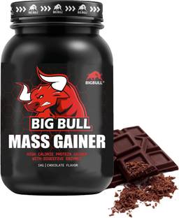 Big Bull Mass Gainer | High Protein Muscle Mass & Weight Gainer (1KG, Chocolate Flavor) Weight Gainers/Mass Gainers