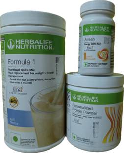 HERBALIFE WEIGHT LOSS COMBO FORMULA 1 KULFI SHAKE PROTEIN POWDER 200GM AFRESH PEACH Protein Shake