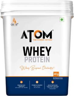 AS-IT-IS Nutrition ATOM with Digestive Enzymes | USA Labdoor Certified for Purity Whey Protein