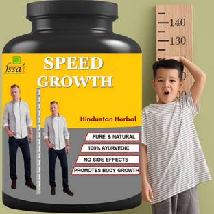 hindustan herbal SPEED GROWTH | 0.1 KG PLANE FLAVOR | PACK OF 1 Protein Blends