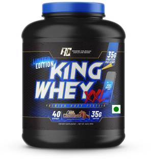 RONNIE COLEMAN RC King Whey XXL 35g Protein per Scoop, Build Muscle & Recover Fast Whey Protein