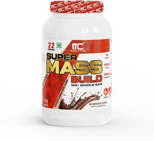 Muscle Club Super Mass Build - Advanced Muscle Mass Gainer Weight Gainers/Mass Gainers