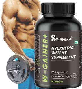 Srishma W-Gainer+ | Helps in gaining weight | Weight Gainers/Mass Gainers