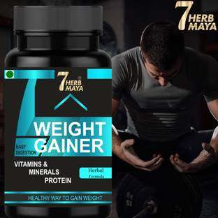 7Herbmaya Weight Gainer Tablets/Muscle Building & Muscle Mass Gain Capsule for Men & Women Weight Gainers/Mass Gainers