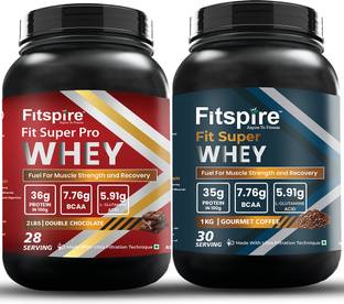 Fitspire Fit Super + Fit Super Pro Whey Protein