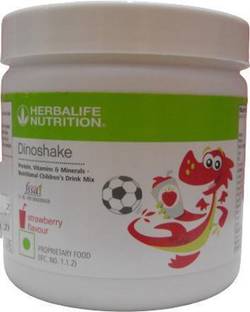 HERBALIFE Dinoshake Kids Drink Mix - Strawberry Flavor Plant-Based Protein