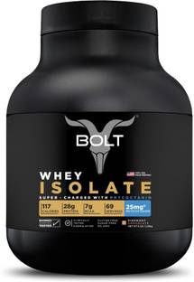 BOLT 100% Whey Protein Isolate | With SUPERFOOD PHYCOCYANIN | Whey Protein