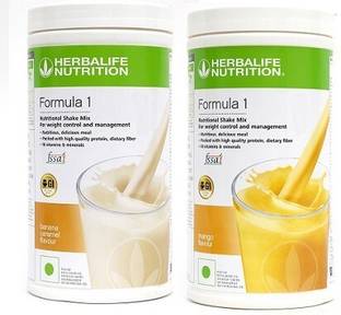 Herbalife Nutrition FORMULA 1 BANANA + MANGO COMBO Protein Blends