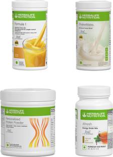 Herbalife Nutrition F1 Shake Mango , Small Protein Powder, ShakeMate , Afresh - Tulsi Protein Shake