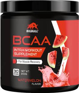 Big Bull Muscle Growth, Recovery&Hydration| Intra Workout Bcaa Supplement For Women & Men BCAA