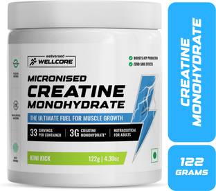 Wellcore Micronised Creatine Monohydrate | Lab Tested | Enhanced Absorption | 100% Pure Creatine