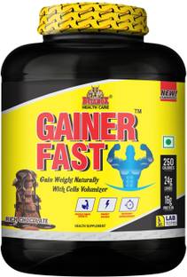 HERCULES GAINER FAST CHOCOLATE 6 LBS (2.7) Protein Bars